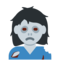 Woman Zombie emoji on Twitter